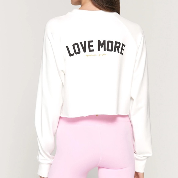Love More Izzy Crop Sweatshirt | S - Picture 1 of 7